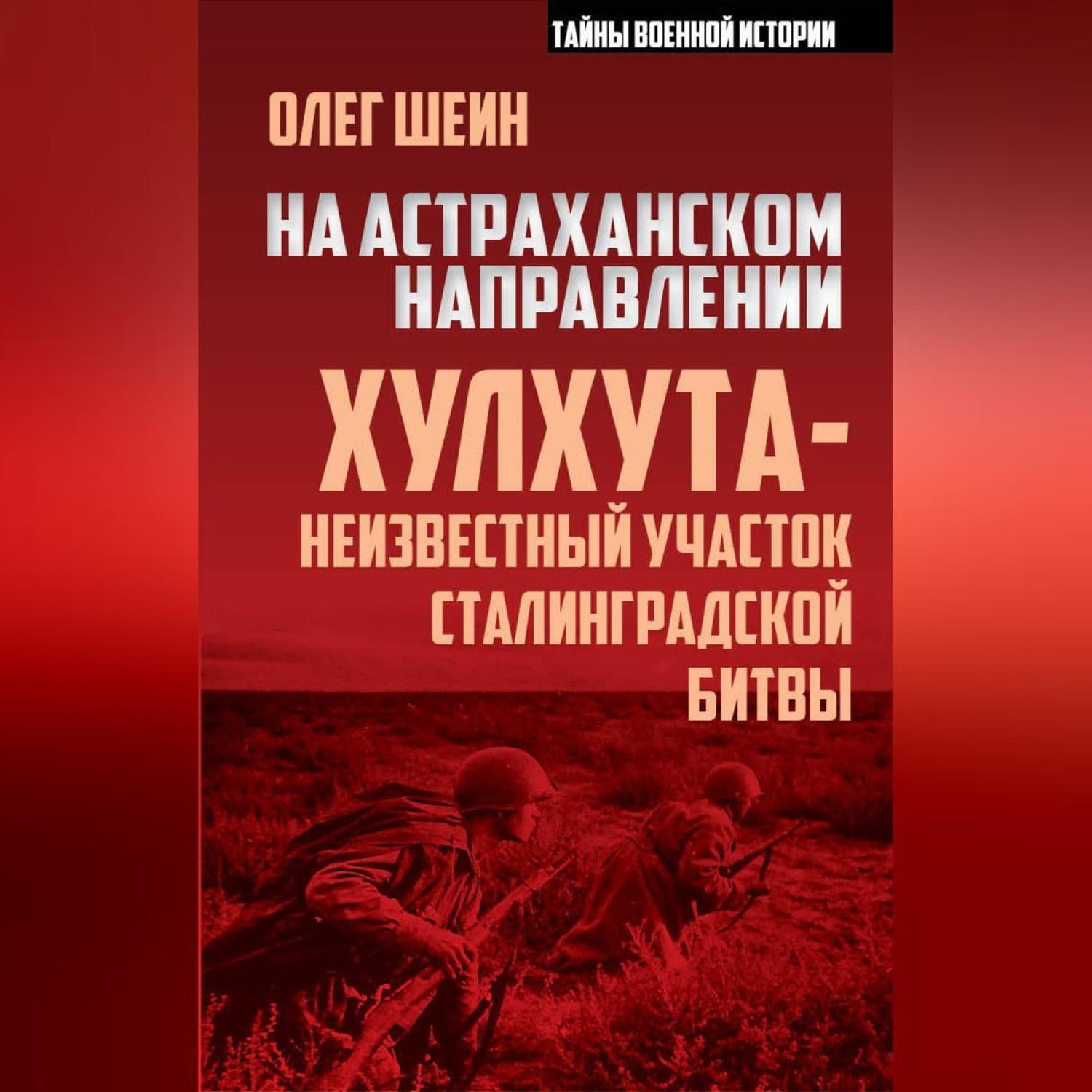 Обложка книги «На астраханском направлении. Хулхута – неизвестный участок Сталинградской битвы» — Олег Шеин