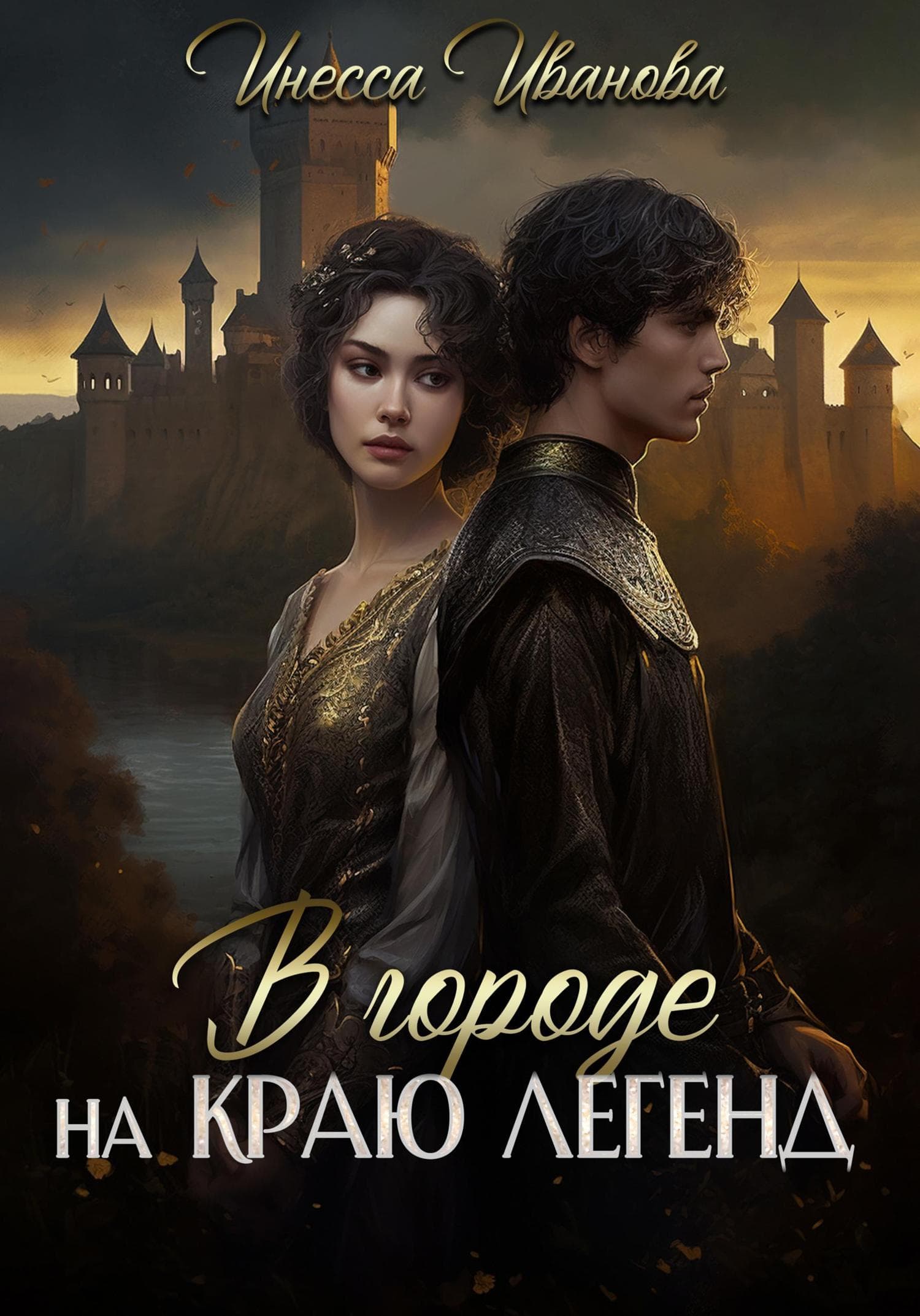 Обложка книги «В городе на краю легенд» — Ирина Иванова