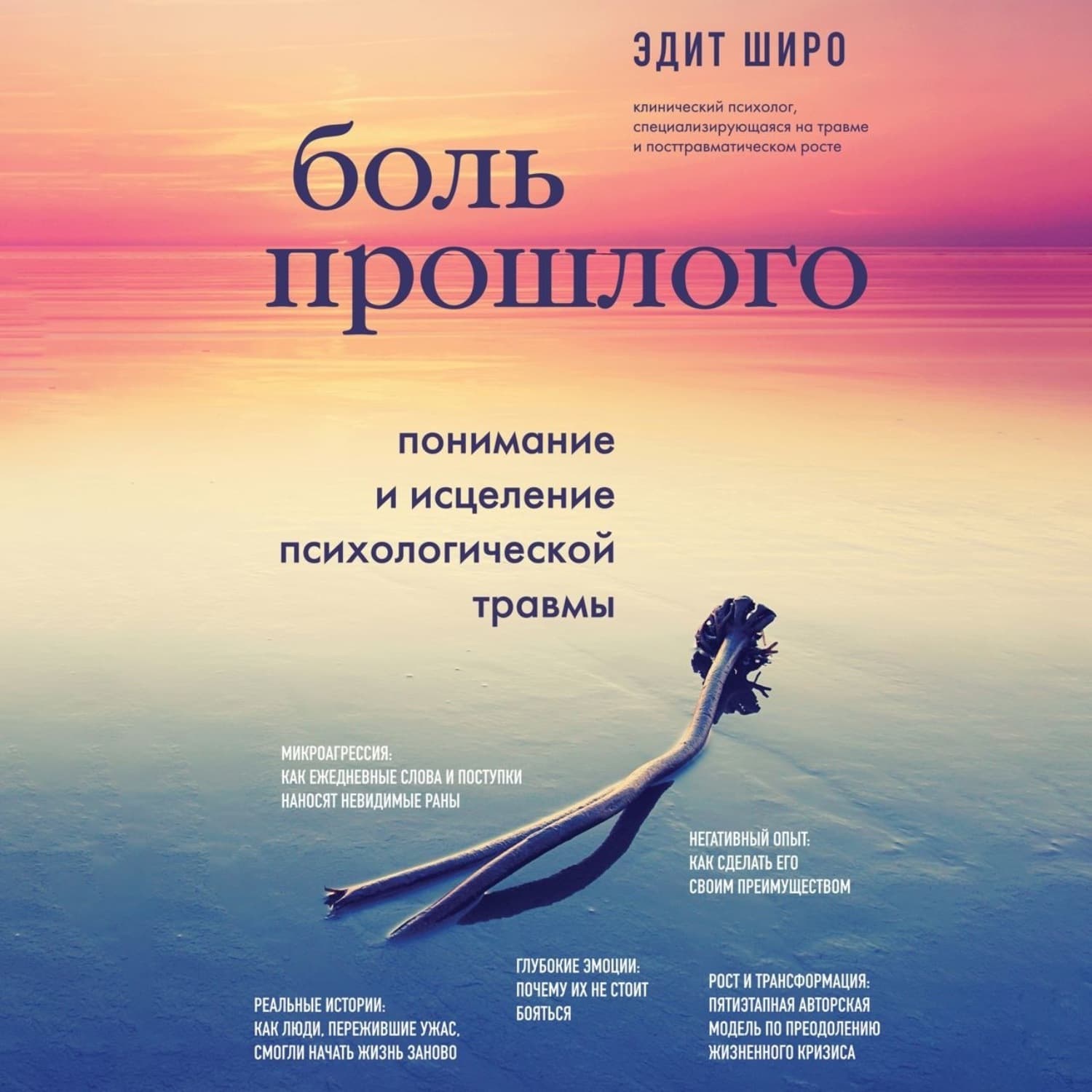 Обложка книги «Боль прошлого. Понимание и исцеление психологической травмы» — Эдит Широ