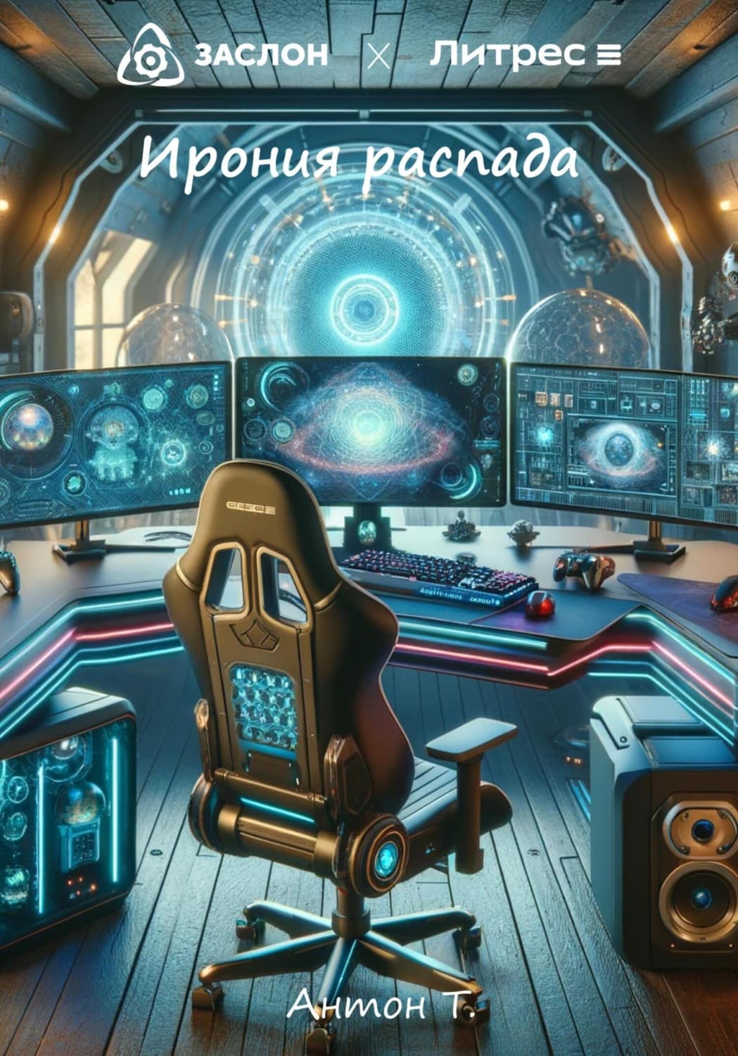 Обложка книги «Ирония распада» — А. Т.