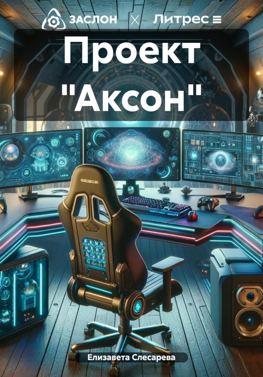 Обложка книги «Проект «Аксон»» — Елизавета Слесарева