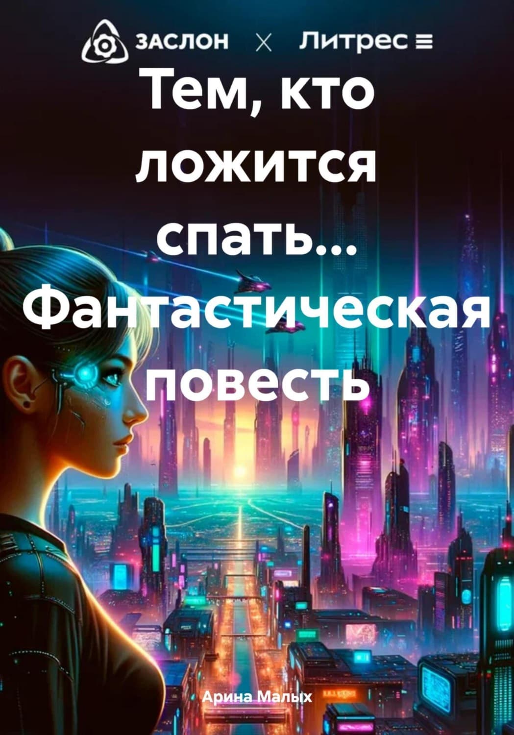 Обложка книги «Тем, кто ложится спать… Фантастическая повесть» — Мур Арина