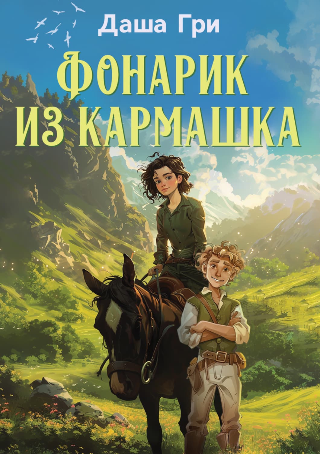 Обложка книги «Фонарик из кармашка» — Дэн Гри