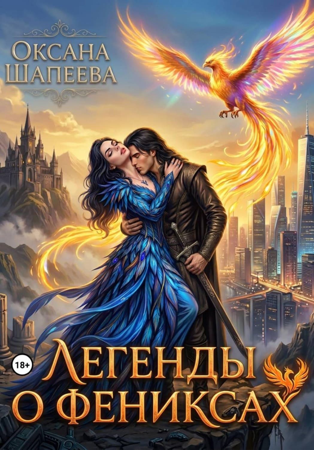 Обложка книги «Легенды о фениксах» — Оксана Шапеева