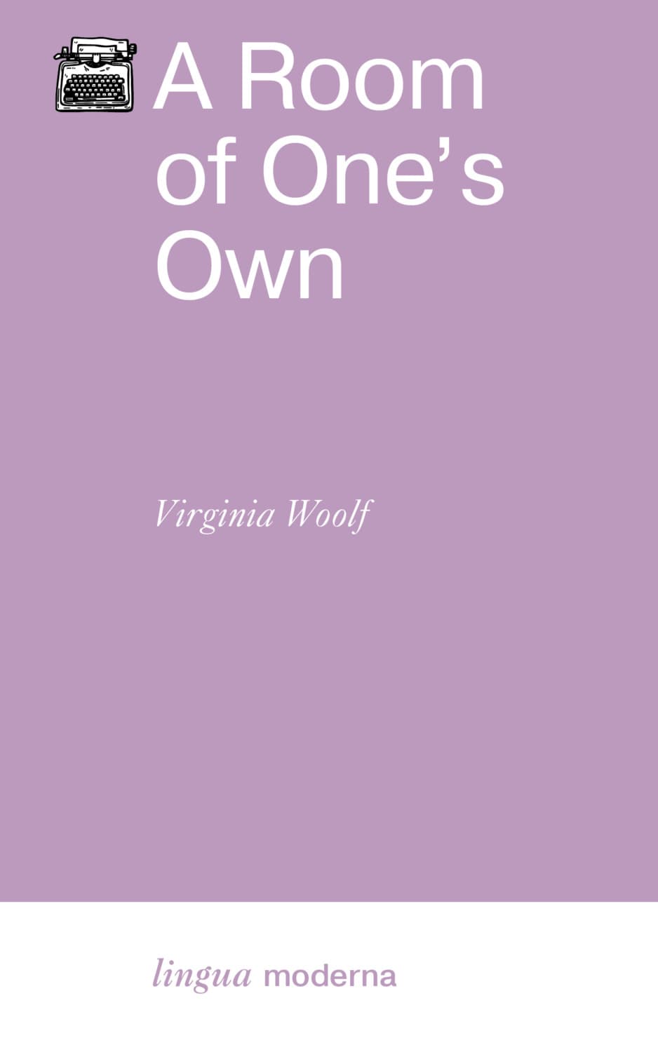 Обложка книги «A Room of One's Own / Своя комната» — Вирджиния Вулф
