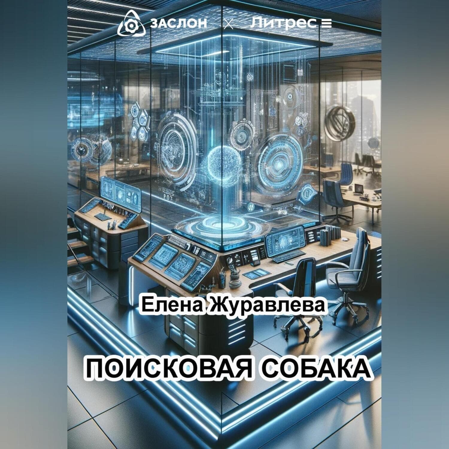 Обложка книги «Поисковая собака» — Е. В. Журавлева