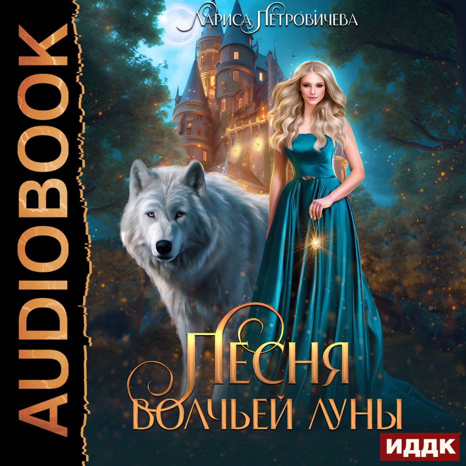 Обложка книги «Песня Волчьей луны» — Лариса Петровичева