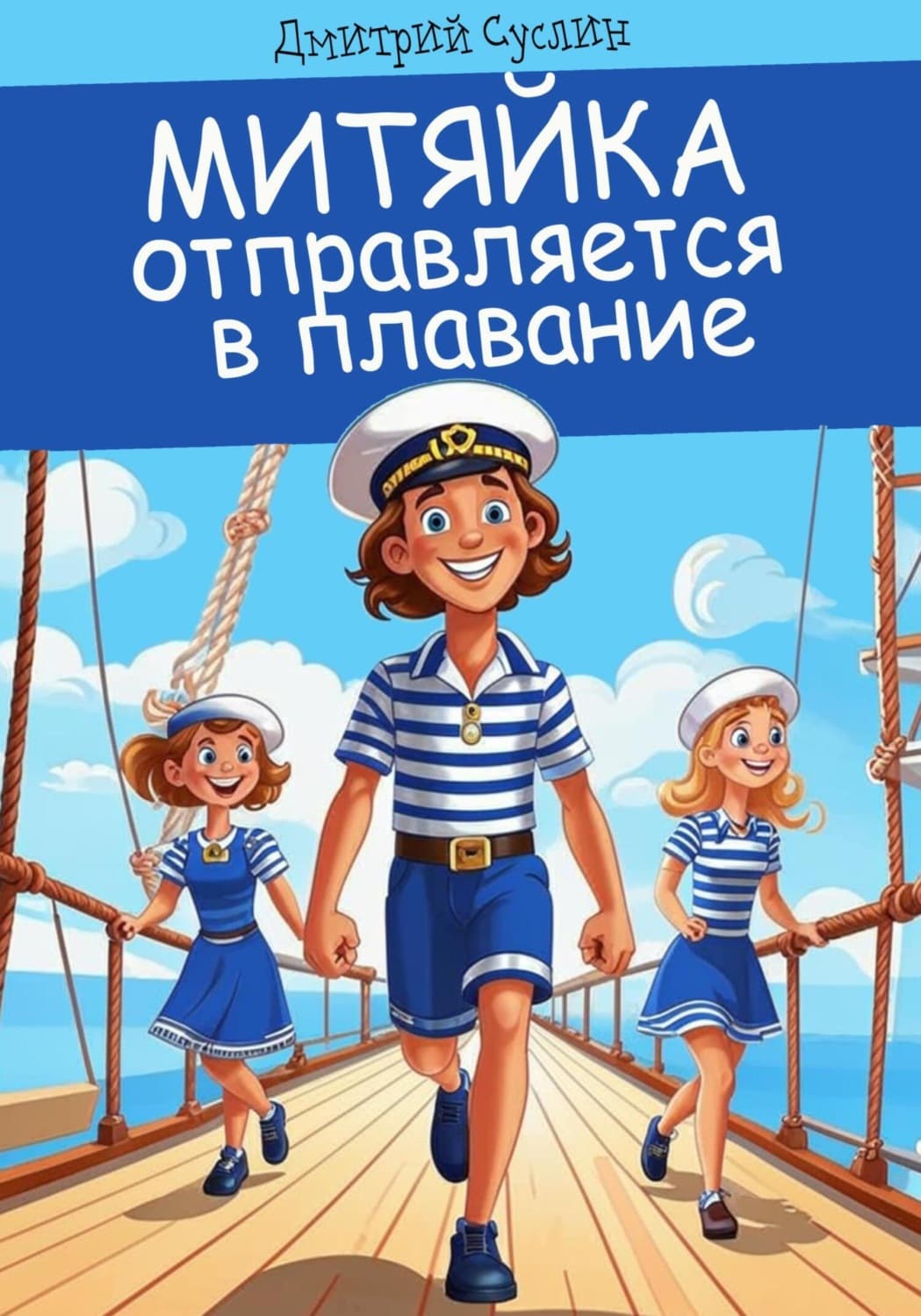 Обложка книги «Митяйка отправляется в плавание» — Дмитрий Суслин