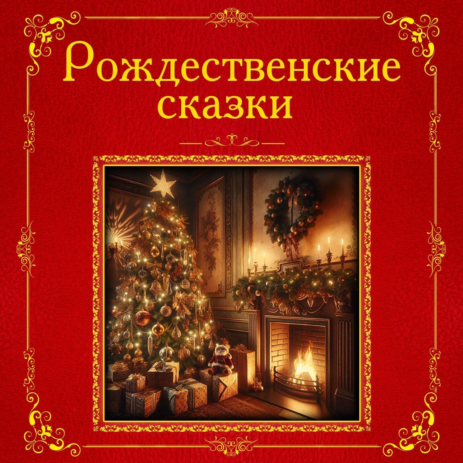 Обложка книги «Рождественские сказки» — Чарльз Диккенс