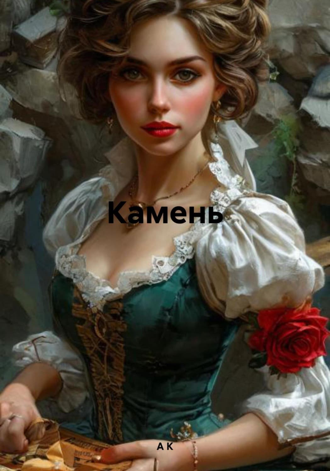 Обложка книги «Камень» — А. К.