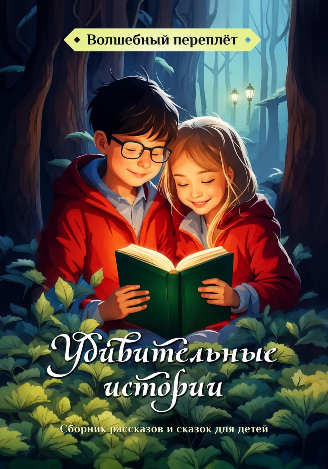 Обложка книги «Волшебный переплёт. Удивительные истории» — Татьяна Чернова (Слепова)