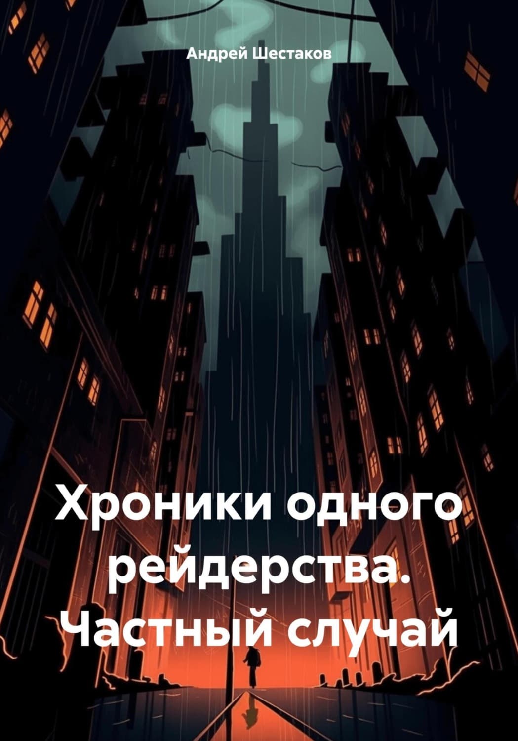 Обложка книги «Хроники одного рейдерства. Частный случай» — Александр Шестаков