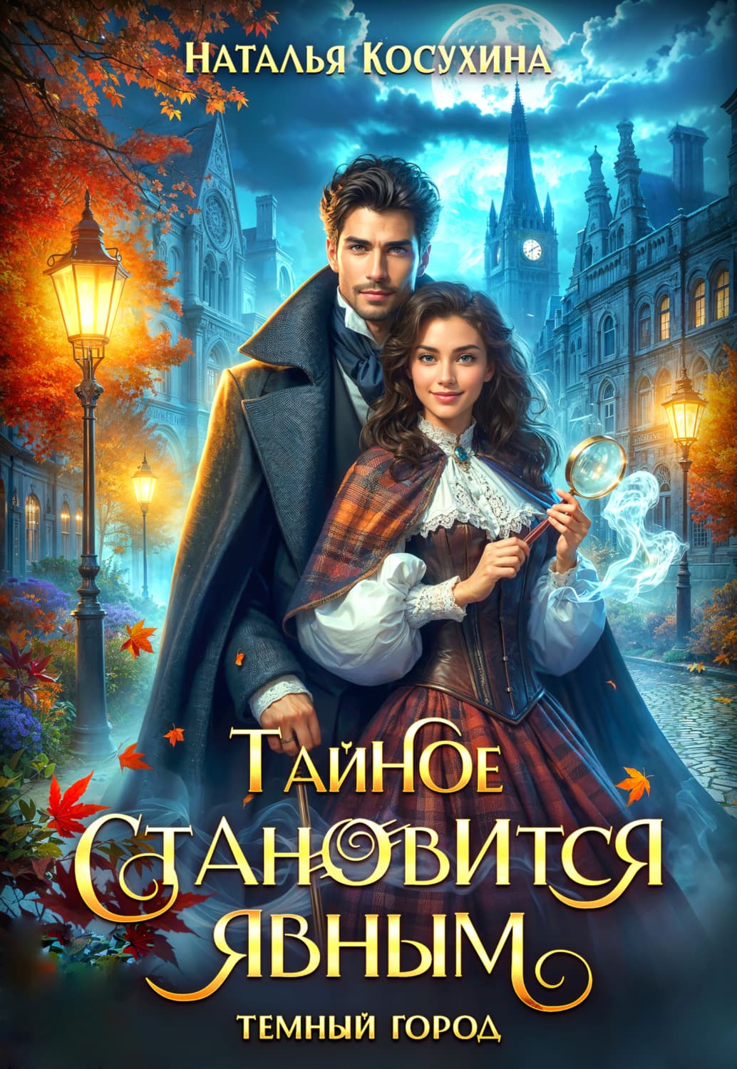 Обложка книги «Темный город. Тайное становится явным» — Наталья Косухина