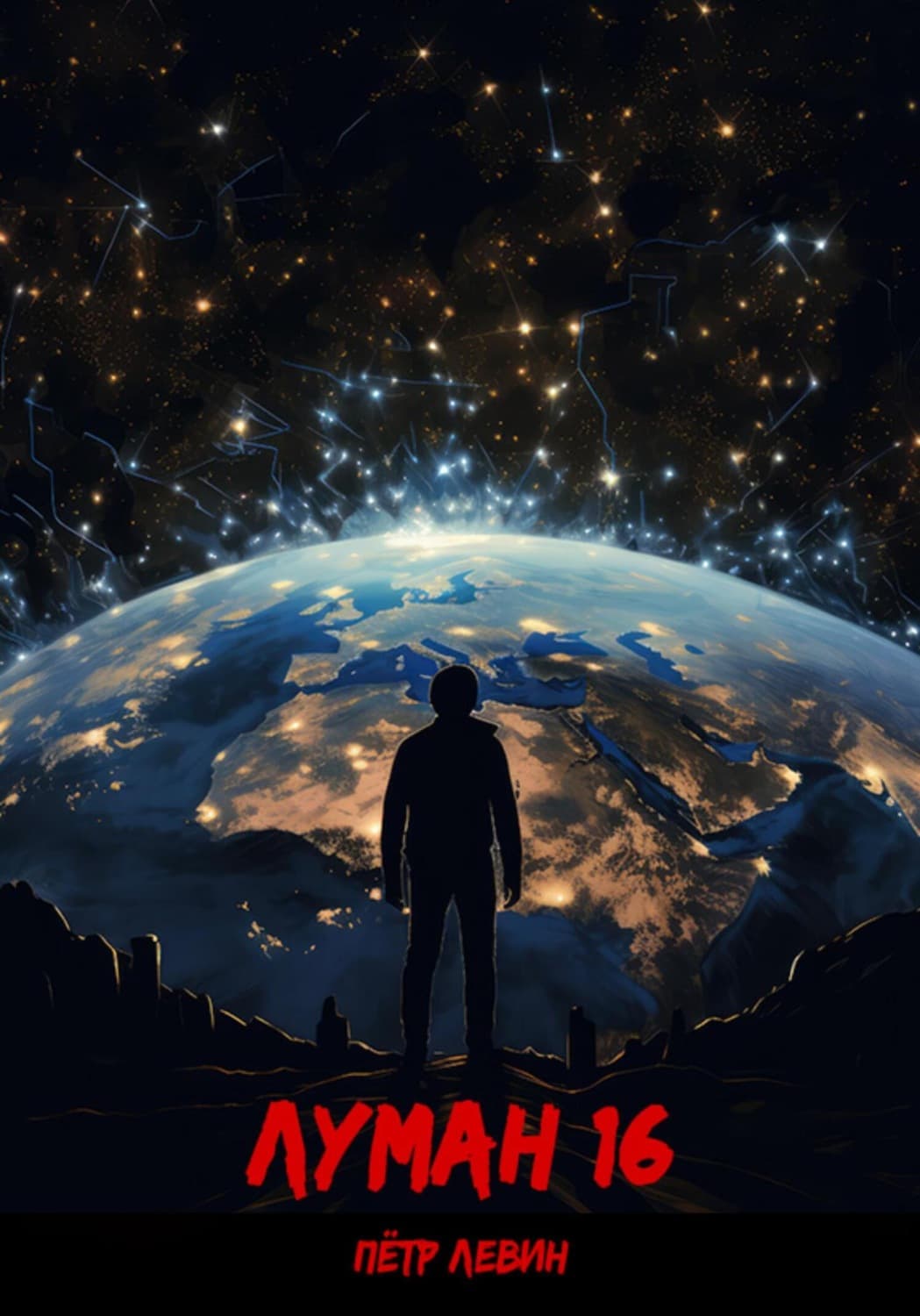 Обложка книги «Луман 16» — Петр Левин
