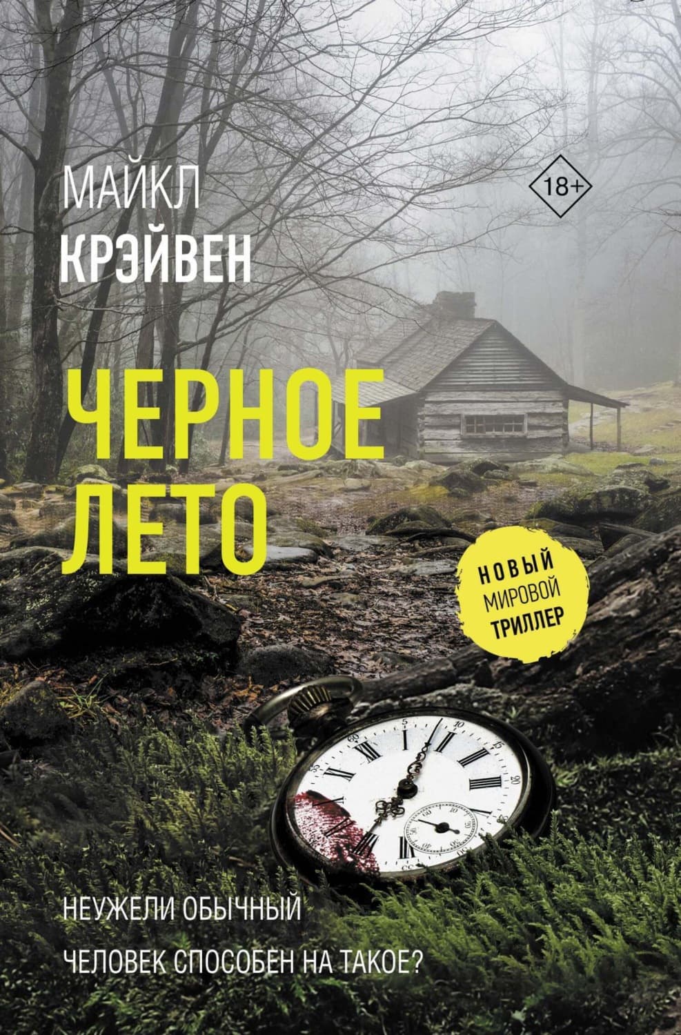 Обложка книги «Черное лето» — Майкл Крэйвен