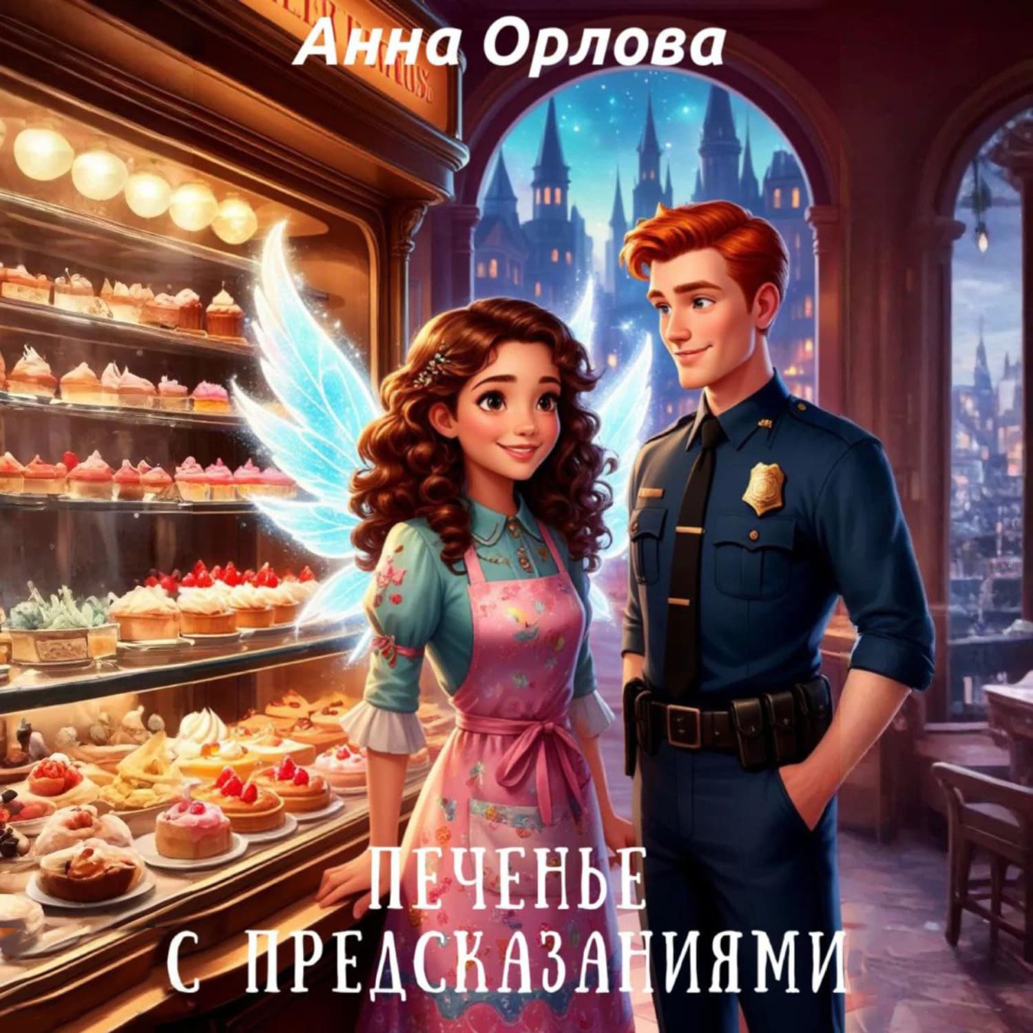 Обложка книги «Печенье с предсказаниями» — Анастасия Орлова