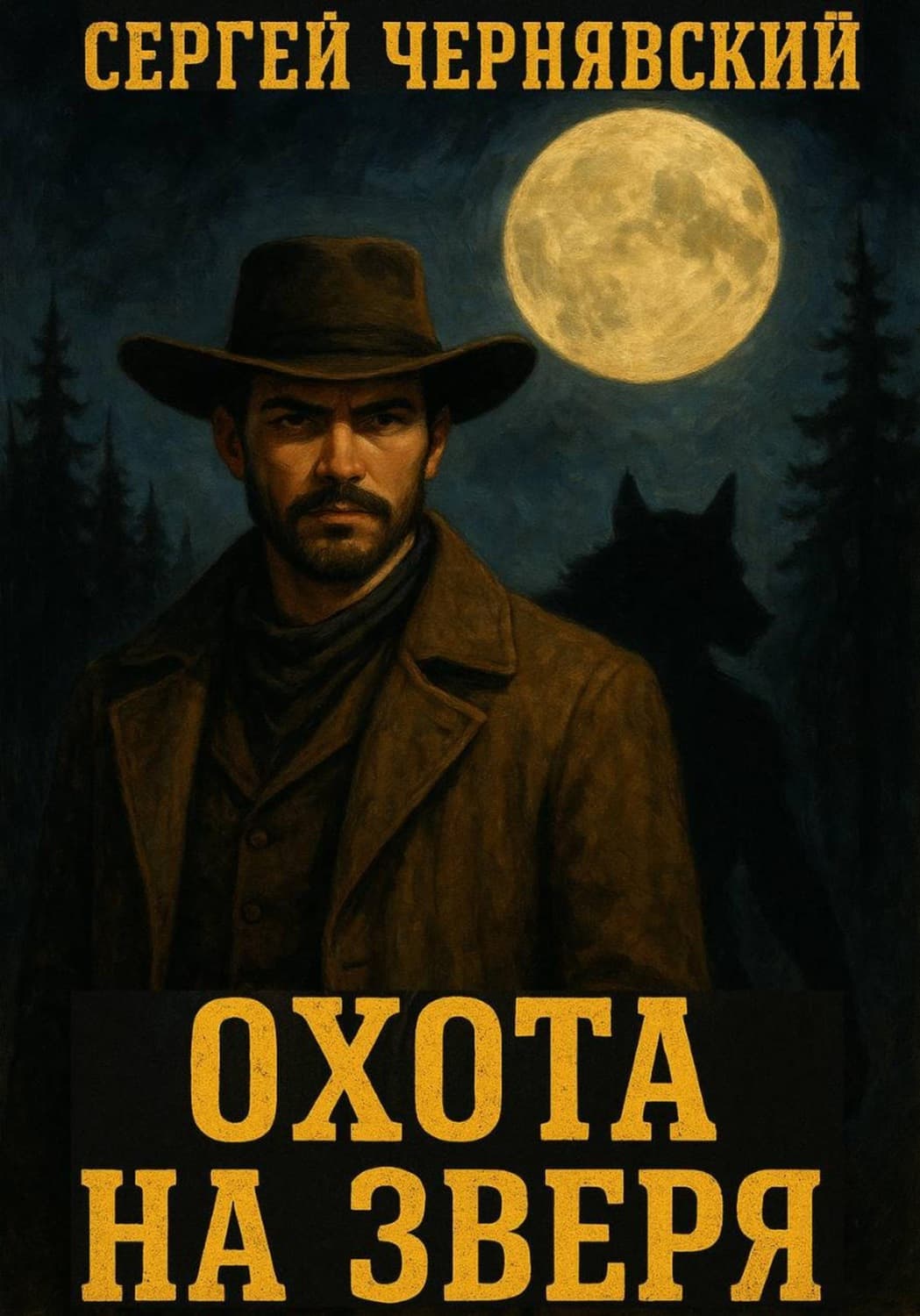 Обложка книги «Охота на Зверя» — Станислав Чернявский