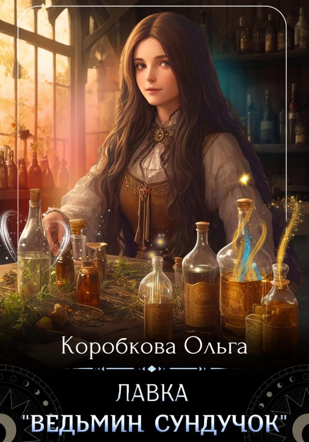 Обложка книги «Лавка «Ведьмин сундучок»» — Ольга Коробкова