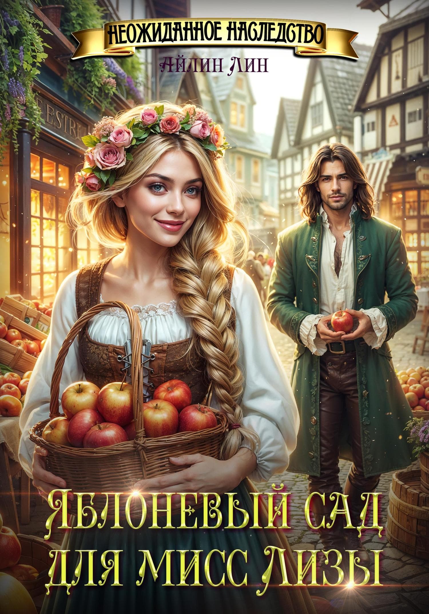 Обложка книги «Яблоневый сад для мисс Лизы» — Лин Айлин