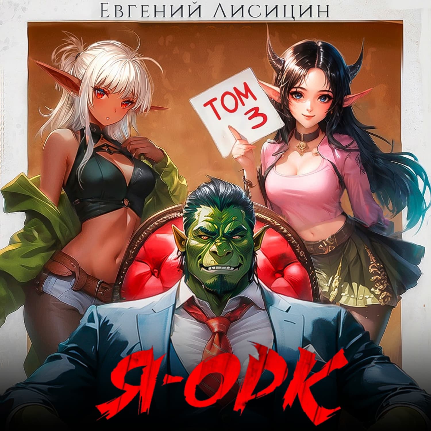 Обложка книги «Я – Орк. Книга 3» — Егор Лисицин