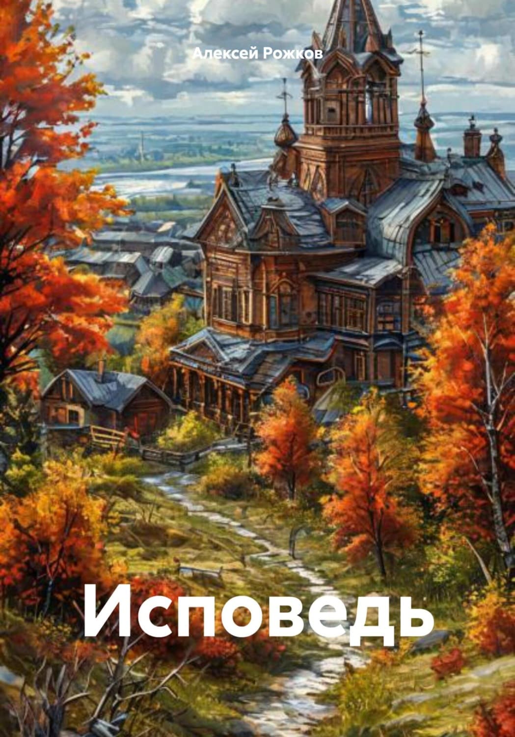 Обложка книги «Исповедь» — Александр Рожков