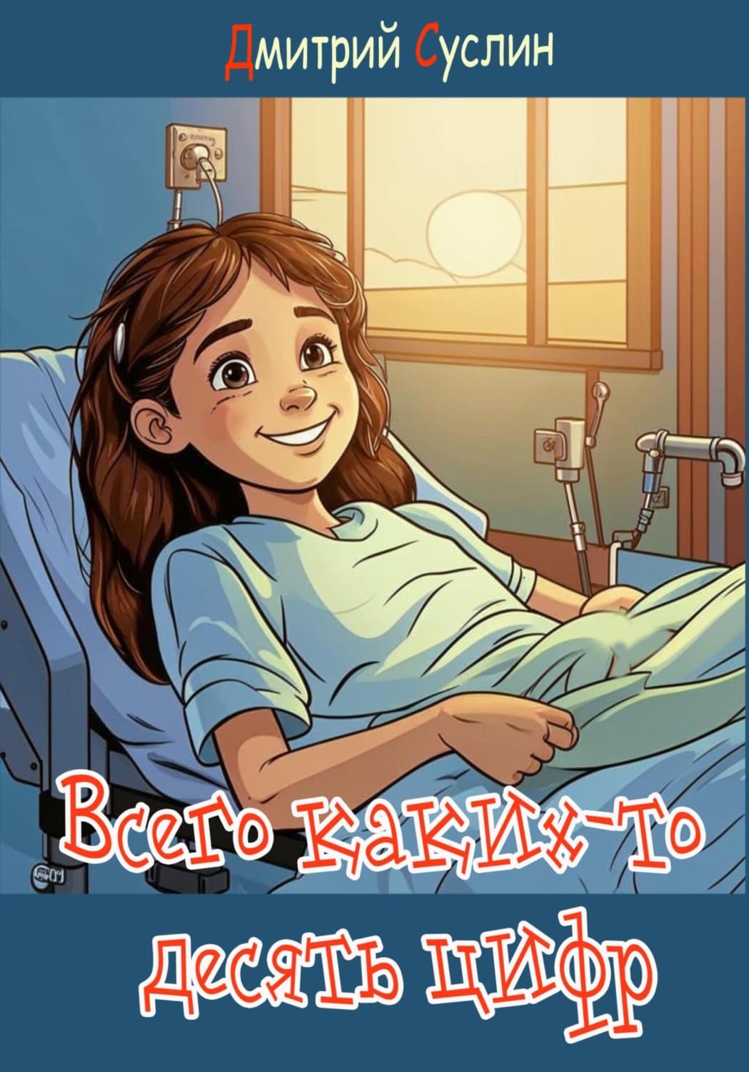 Обложка книги «Всего каких-то десять цифр» — Дмитрий Суслин