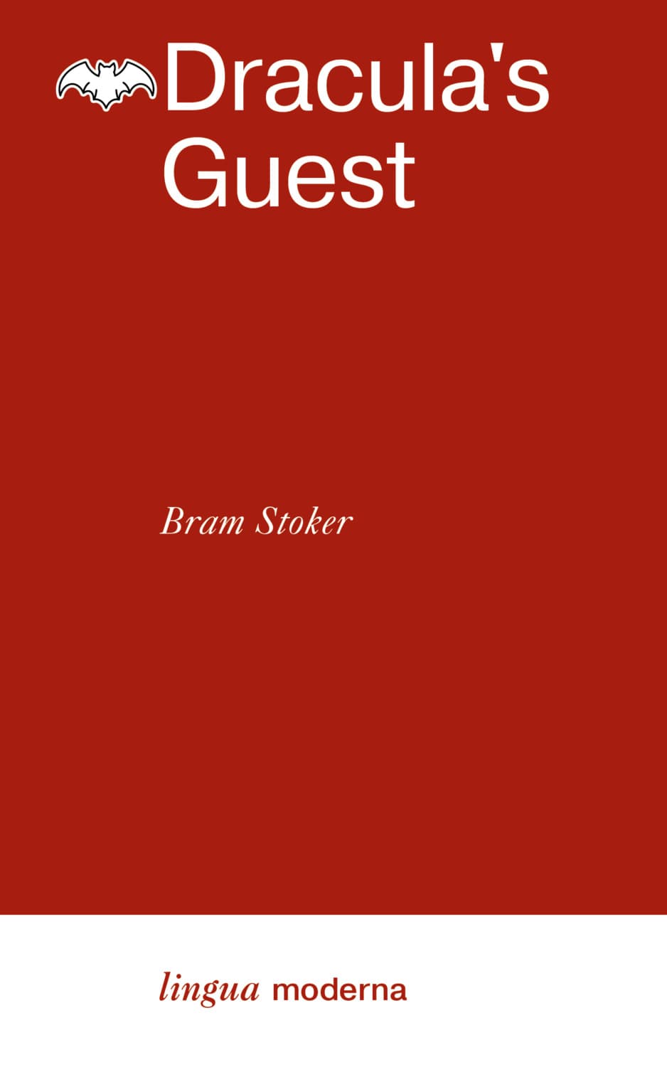 Обложка книги «Dracula’s Guest / Гость Дракулы» — Брэм Стокер