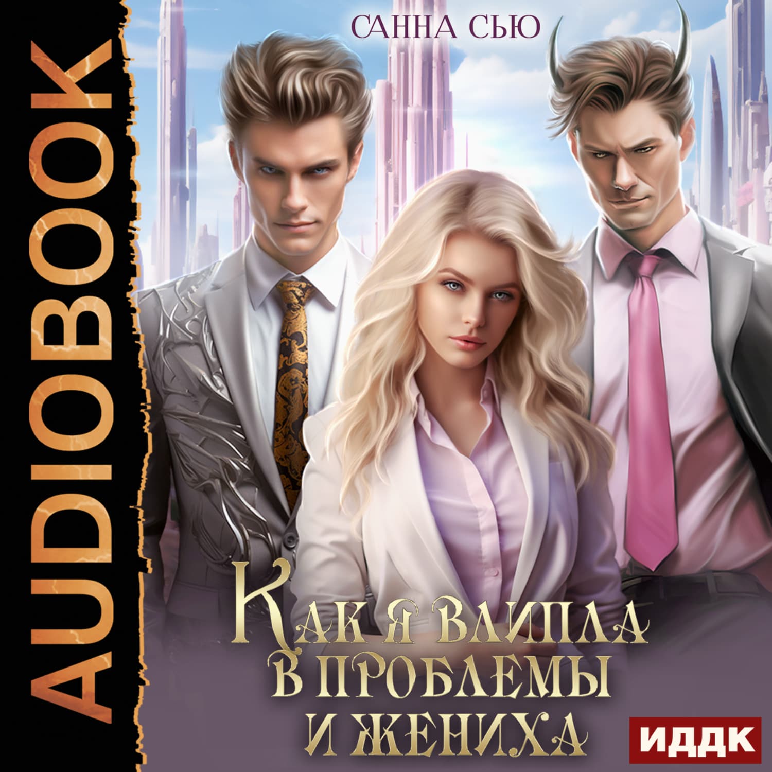 Обложка книги «Как я влипла в проблемы и жениха. Серия 3» — Санна Сью