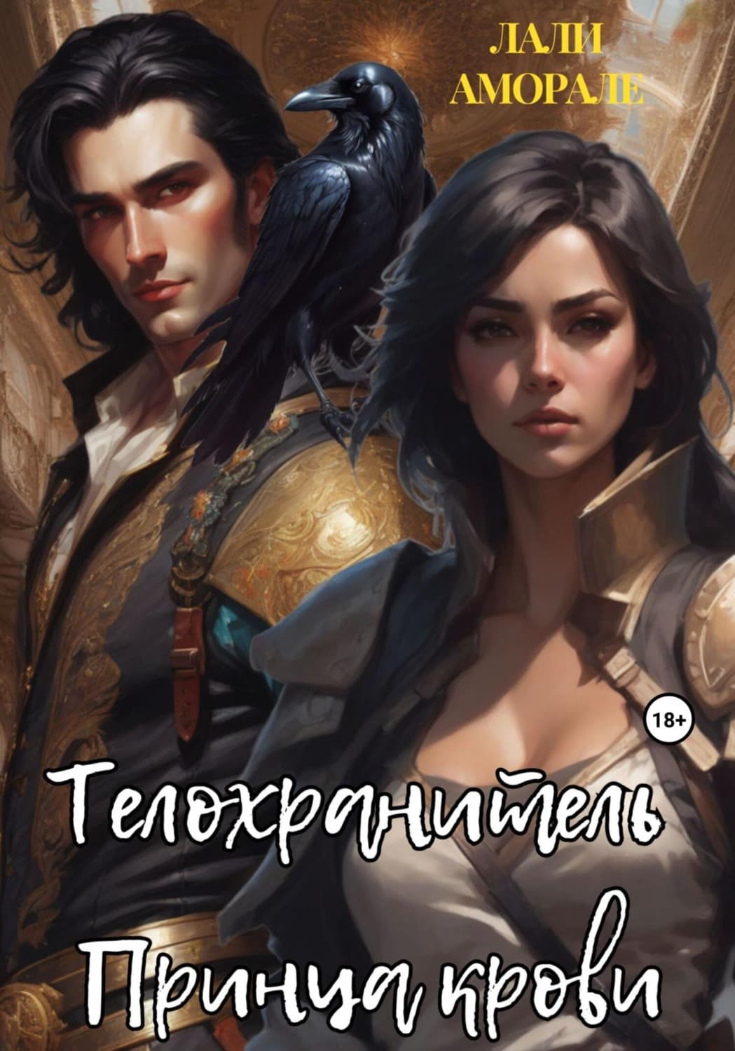 Обложка книги «Телохранитель принца крови» — Лали Аморале