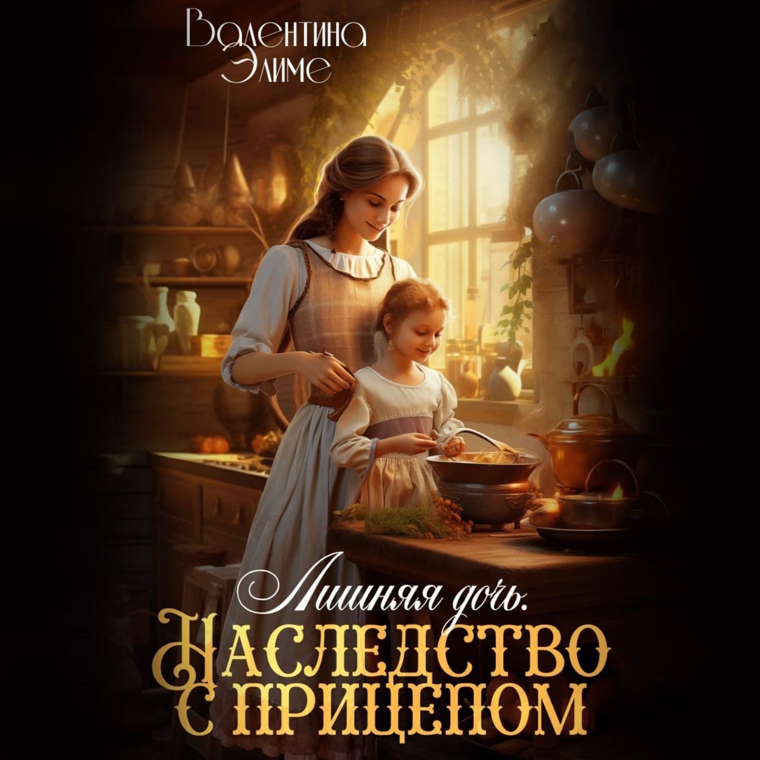 Обложка книги «Лишняя дочь. Наследство с прицепом» — Элер Валентина