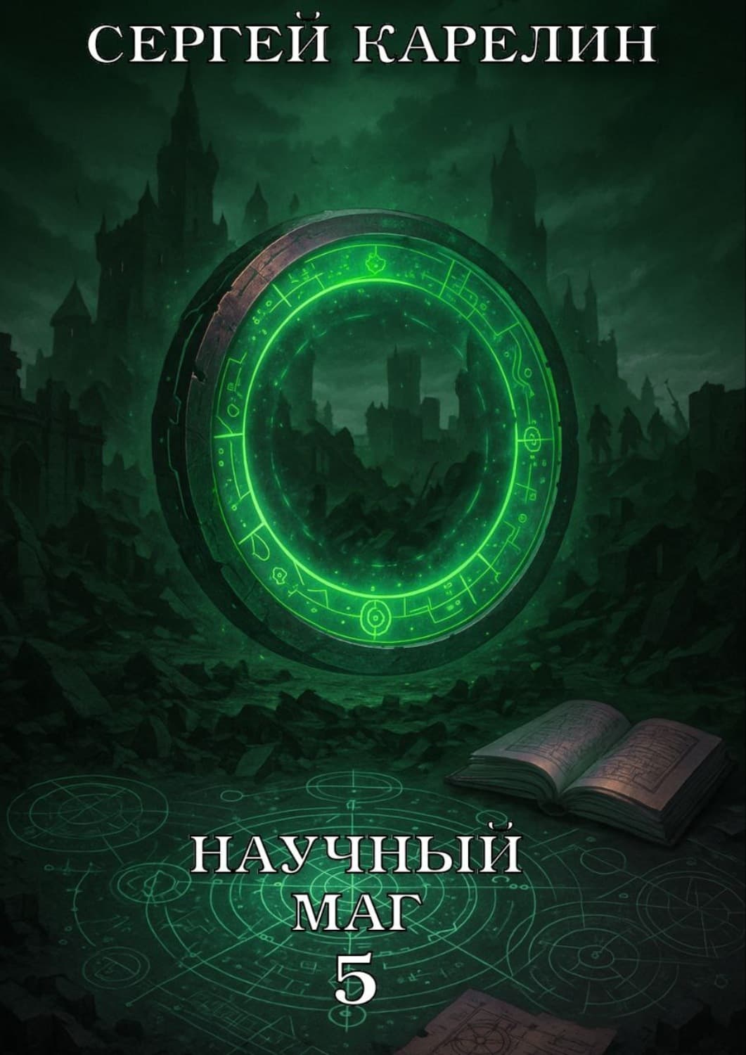 Обложка книги «Научный маг 5. Берсеркер» — Сергей Карелин