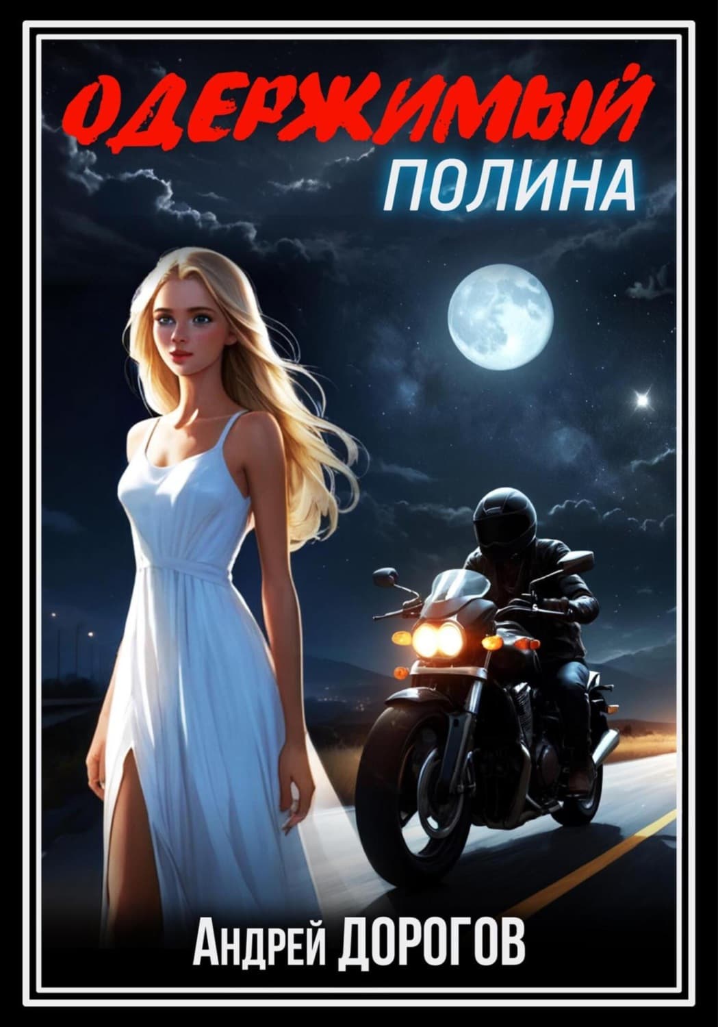 Обложка книги «Одержимый. Полина» — А. Ю. Дорогов