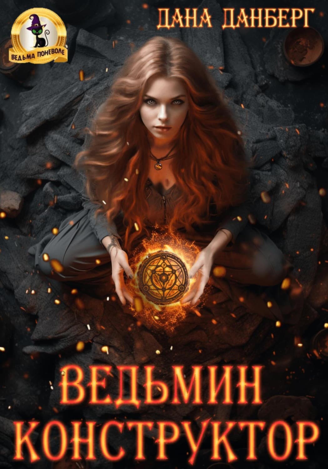 Обложка книги «Ведьмин конструктор» — Дана Данберг