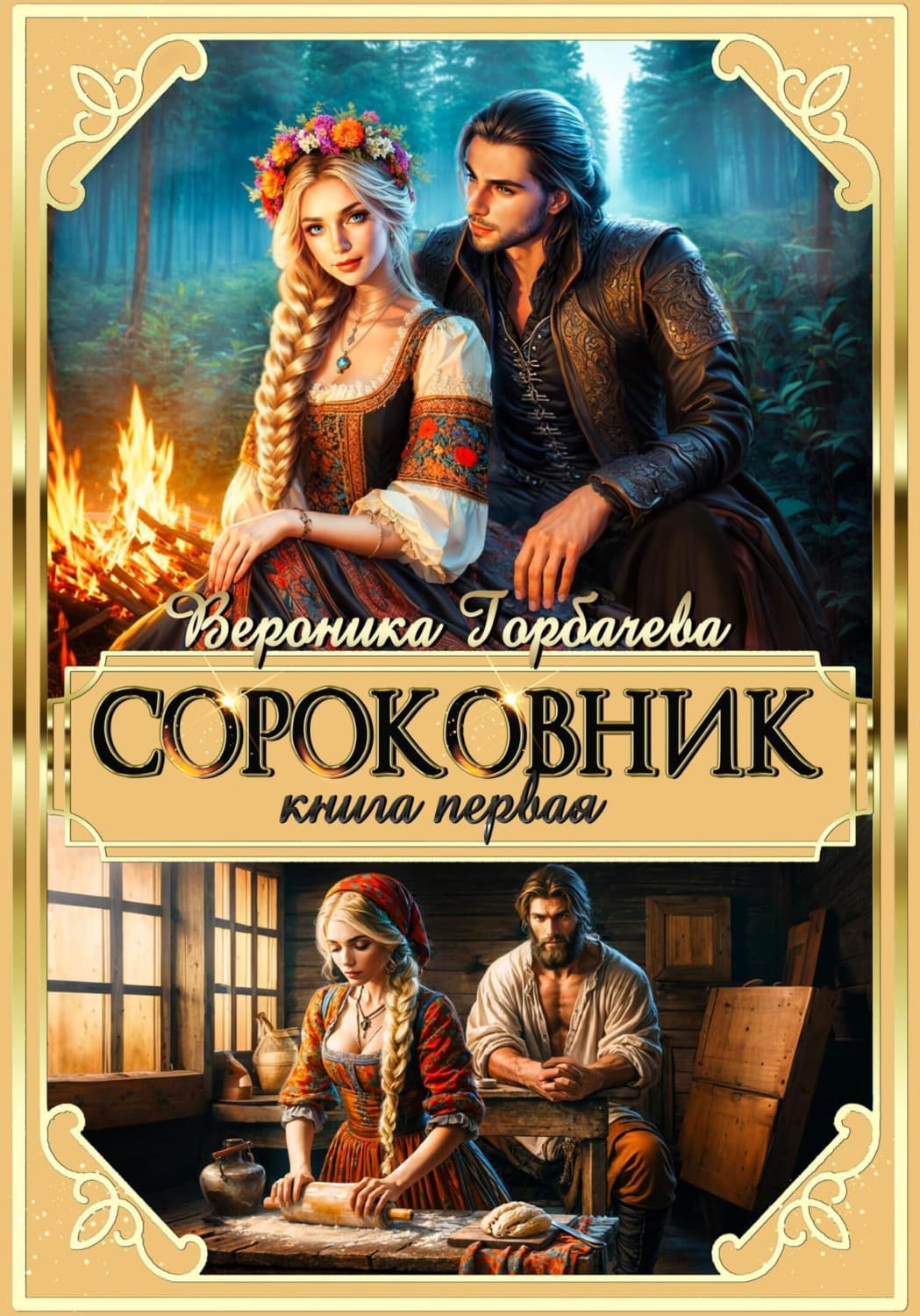 Обложка книги «Сороковник. Книга 1» — Валерия Горбачева
