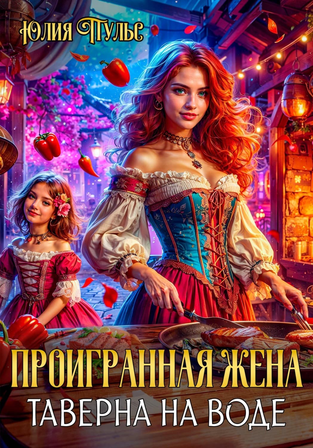 Обложка книги «Проигранная жена. Таверна на воде» — Юлия Пульс