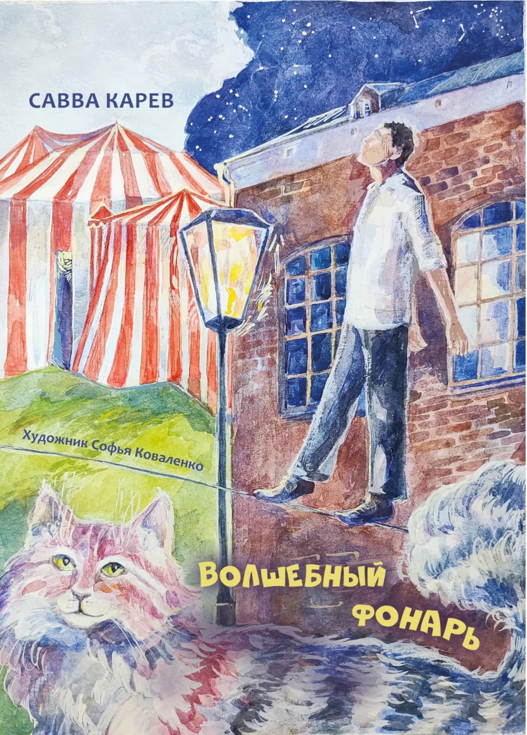 Обложка книги «Волшебный фонарь» — Савва Карев, Ирина Весенина