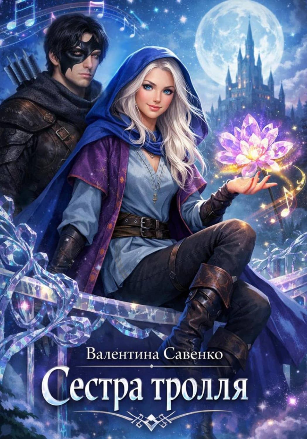 Обложка книги «Сестра тролля» — Валентина Савенко