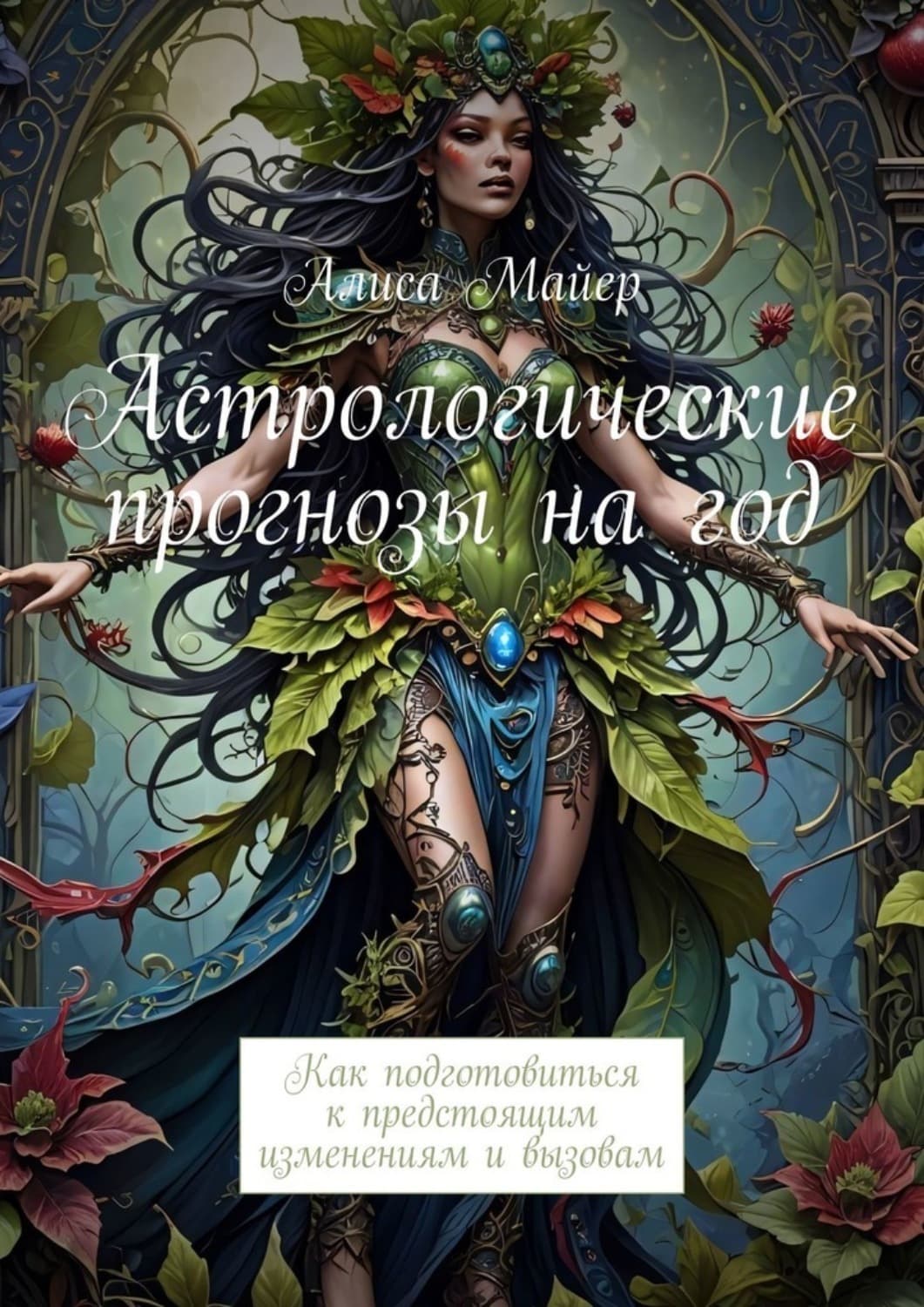 Обложка книги «Астрологические прогнозы на год. Как подготовиться к предстоящим изменениям и вызовам» — Александр Майер
