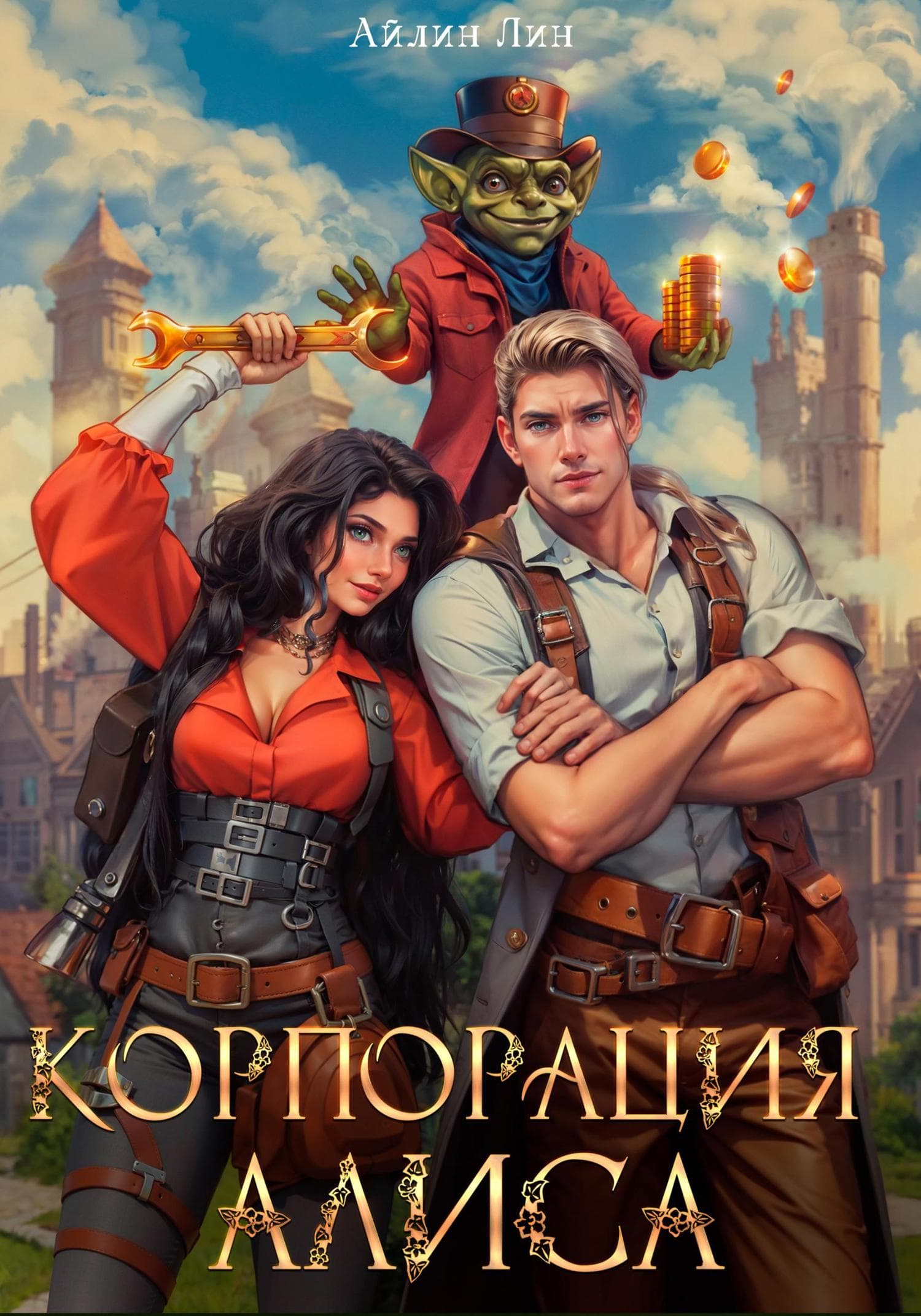 Обложка книги «Корпорация Алиса» — Лин Айлин