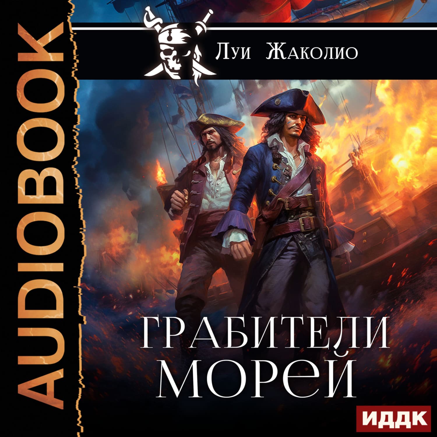 Обложка книги «Грабители морей» — Луи Жаколио