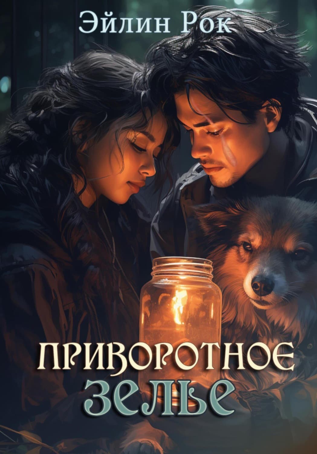 Обложка книги «Приворотное зелье» — Росс Эйлин