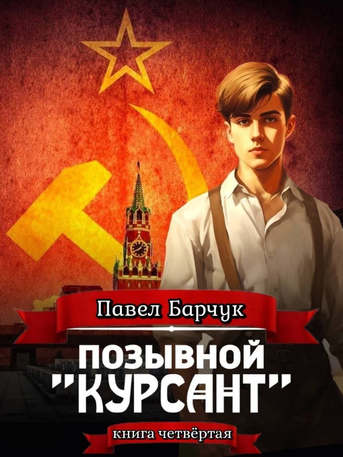 Обложка книги «Позывной «Курсант». Книга четвертая» — Петр Барчук