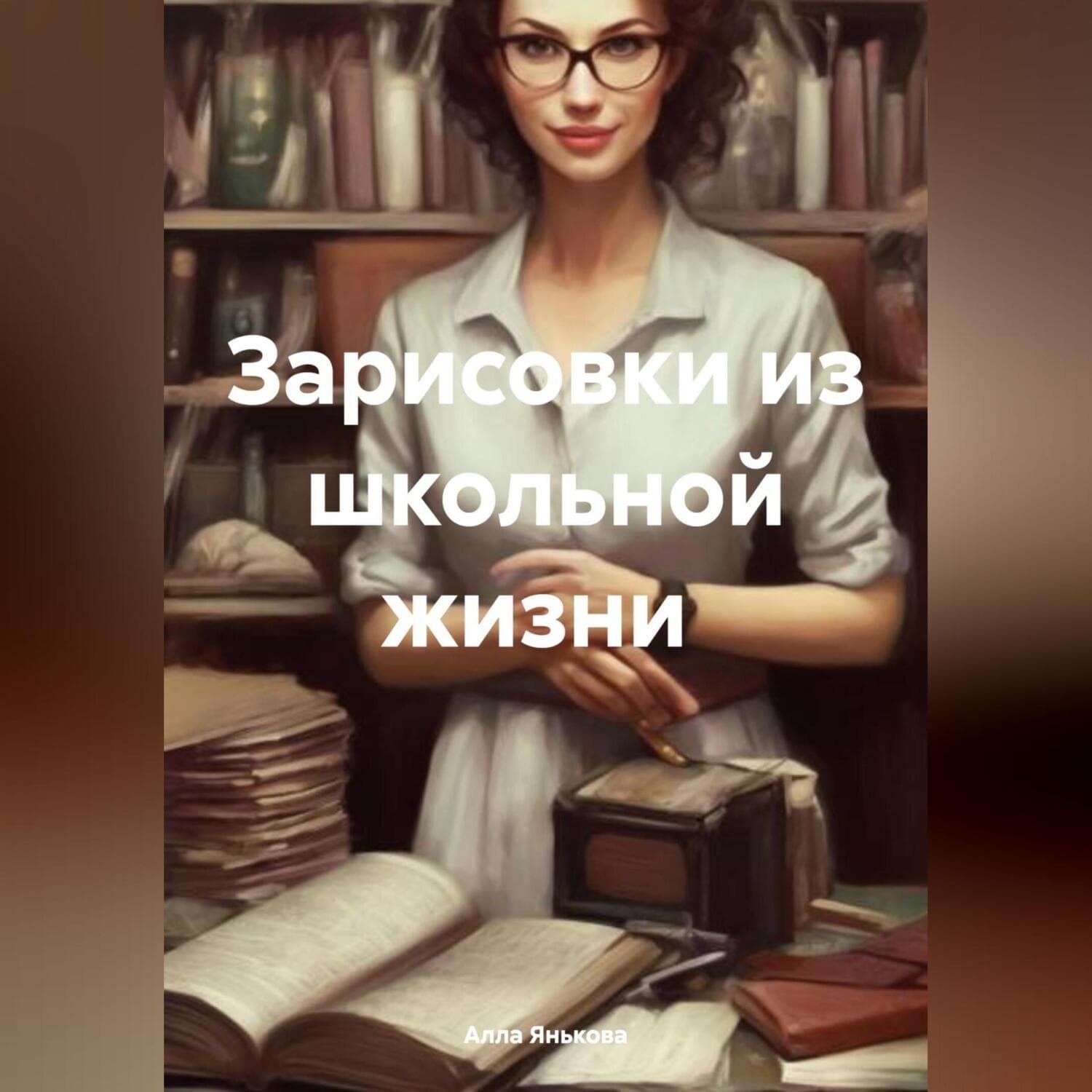 Обложка книги «Зарисовки из школьной жизни» — Алла Янькова