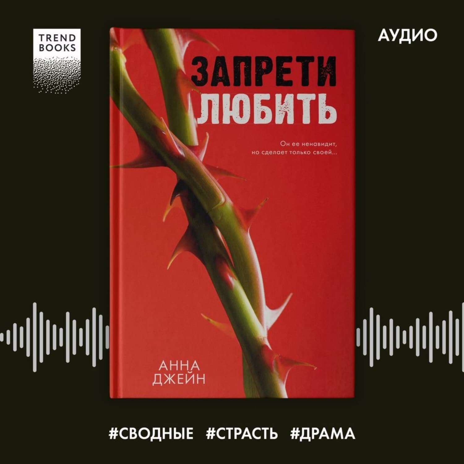 Обложка книги «Запрети любить» — Анна Джейн