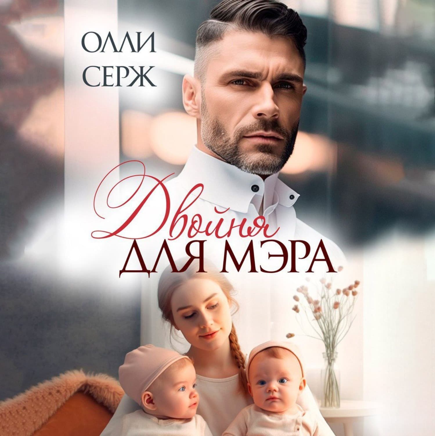 Обложка книги «Двойня для мэра» — Олли Серж