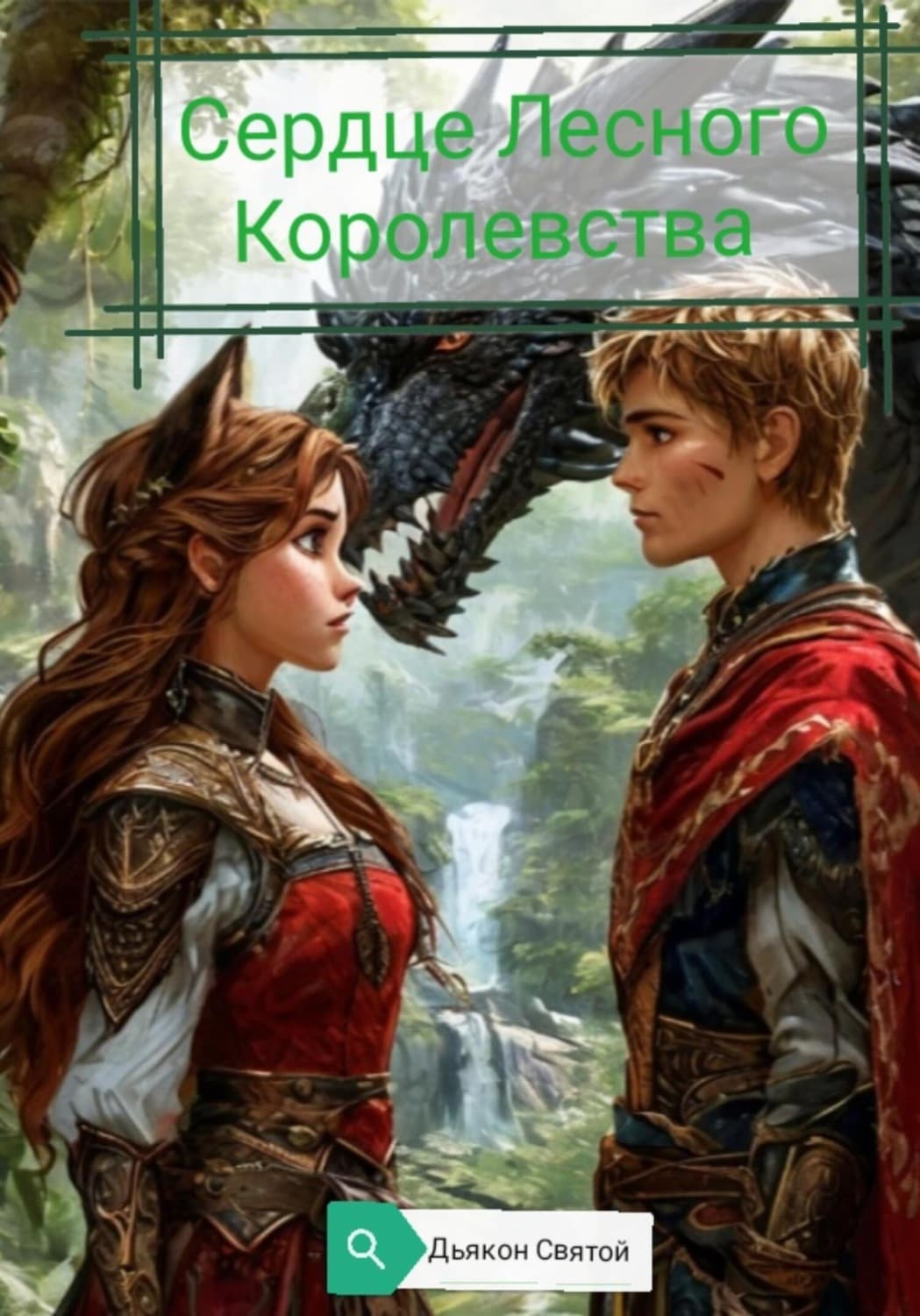 Обложка книги «Сердце Лесного Королевства» — Дьякон Джон Святой