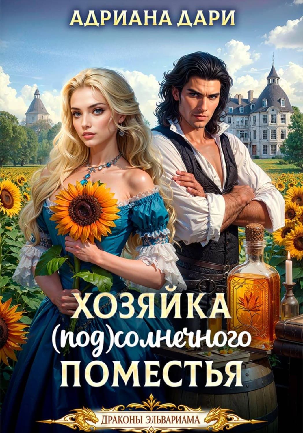 Обложка книги «Хозяйка Солнечного поместья» — Анна Дари