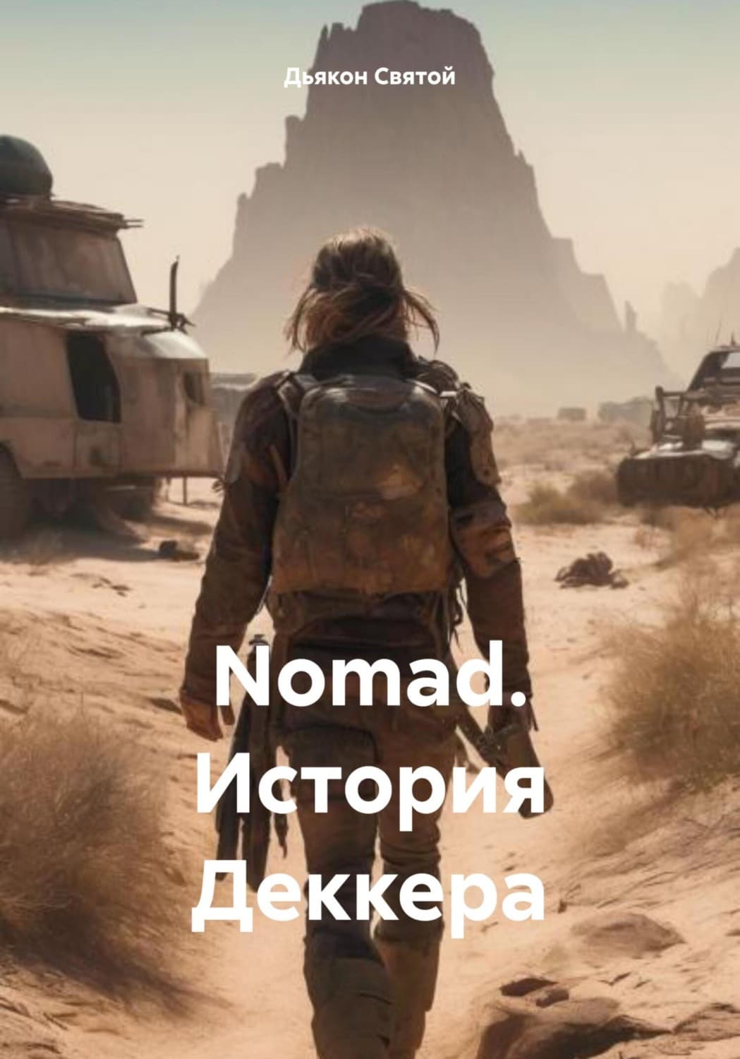 Обложка книги «Nomad. История Деккера» — Дьякон Джон Святой