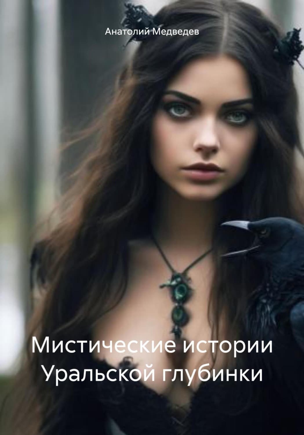 Обложка книги «Мистические истории Уральской глубинки» — А. М. Медведев