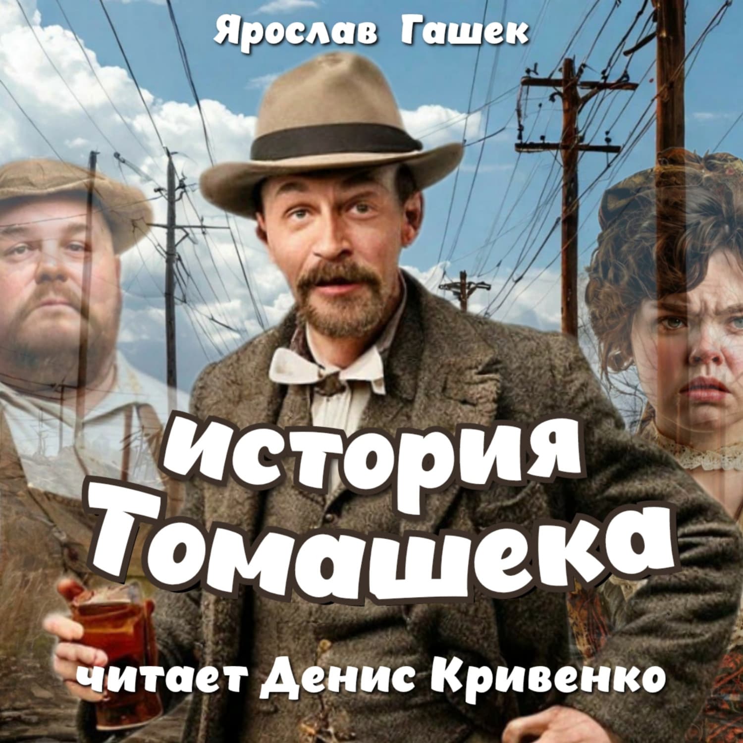 Обложка книги «История старосты Томашека» — Ярослав Гашек